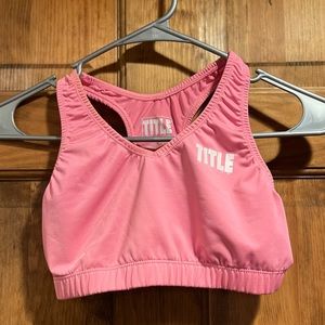 Title Boxing Sports Bra